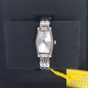 Invicta Silver Tonneau Women's Bracelet Watch